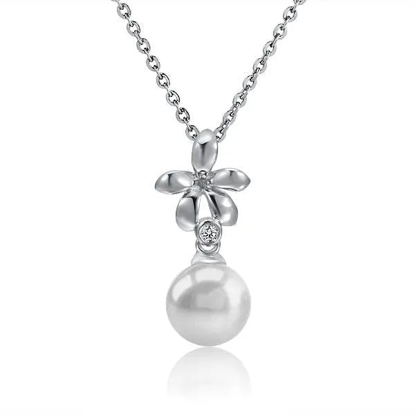 Pearl Pikake Pendant