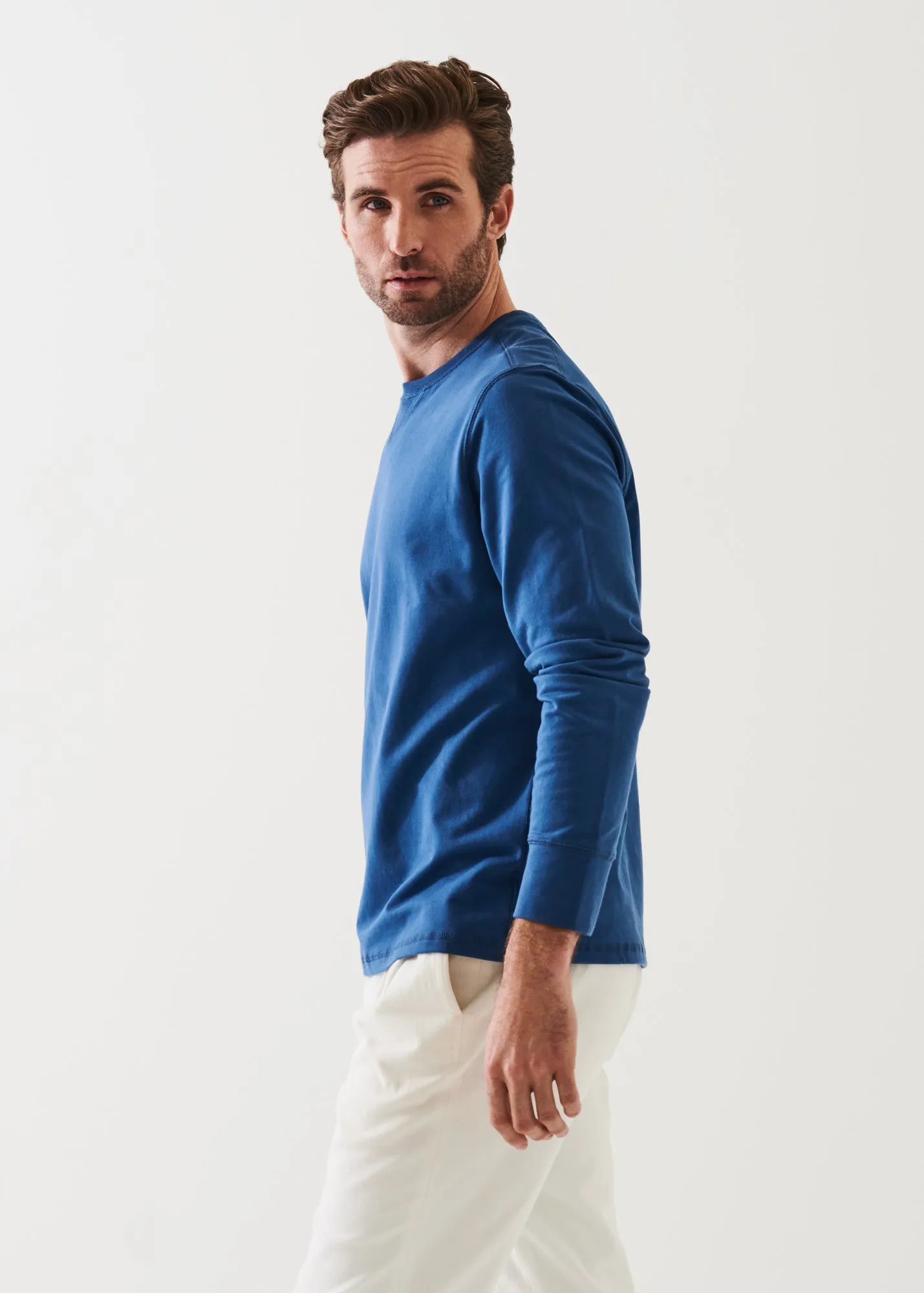 PIMA COTTON FRENCH TERRY SWEATSHIRT