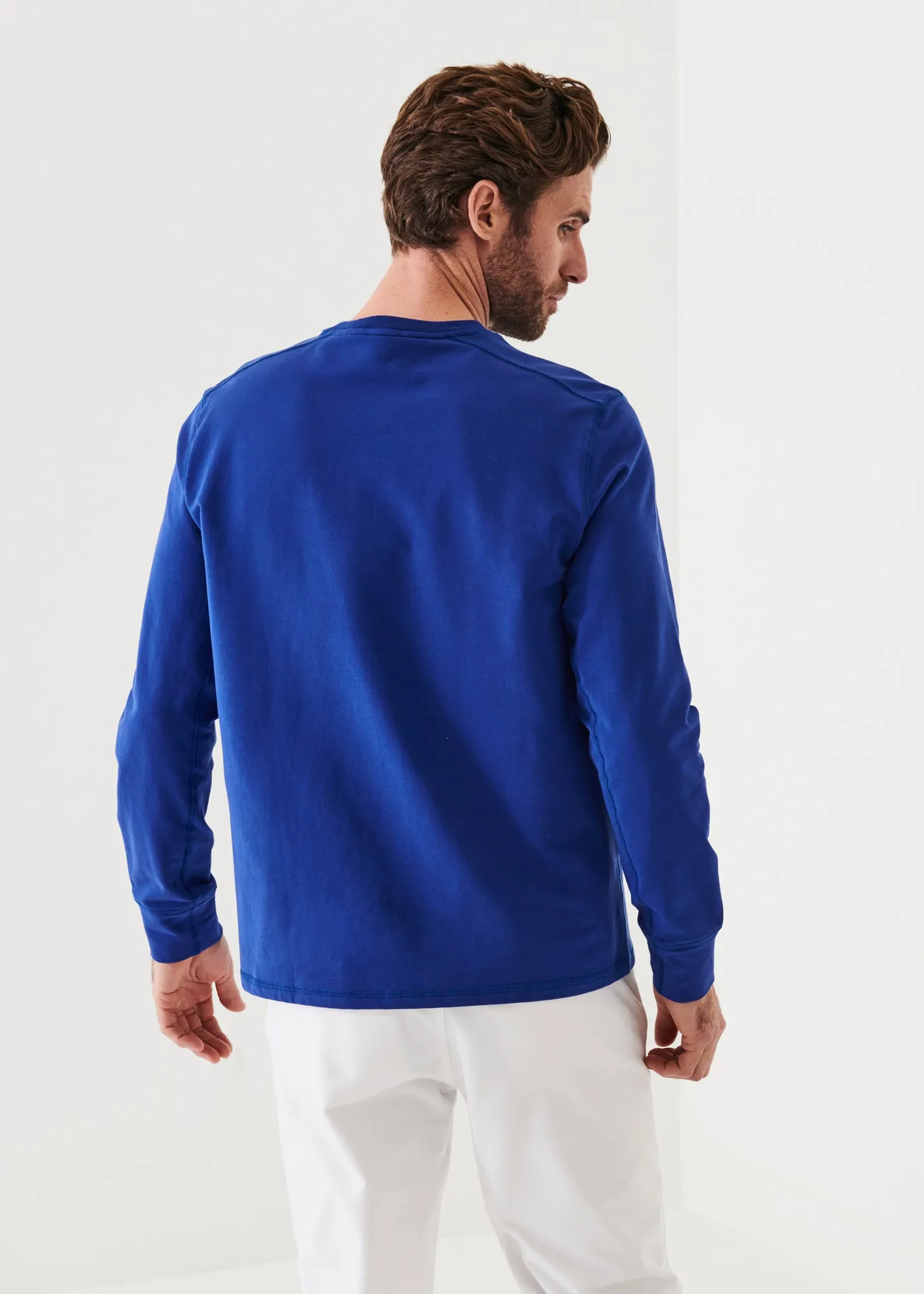 PIMA COTTON FRENCH TERRY SWEATSHIRT