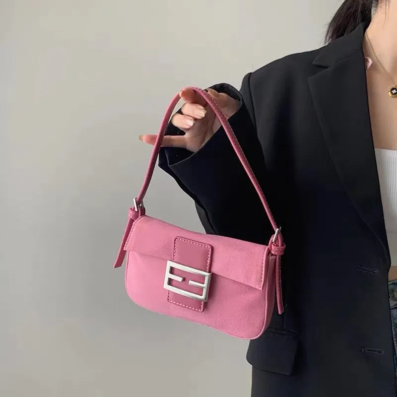 Pink Buckle Purse