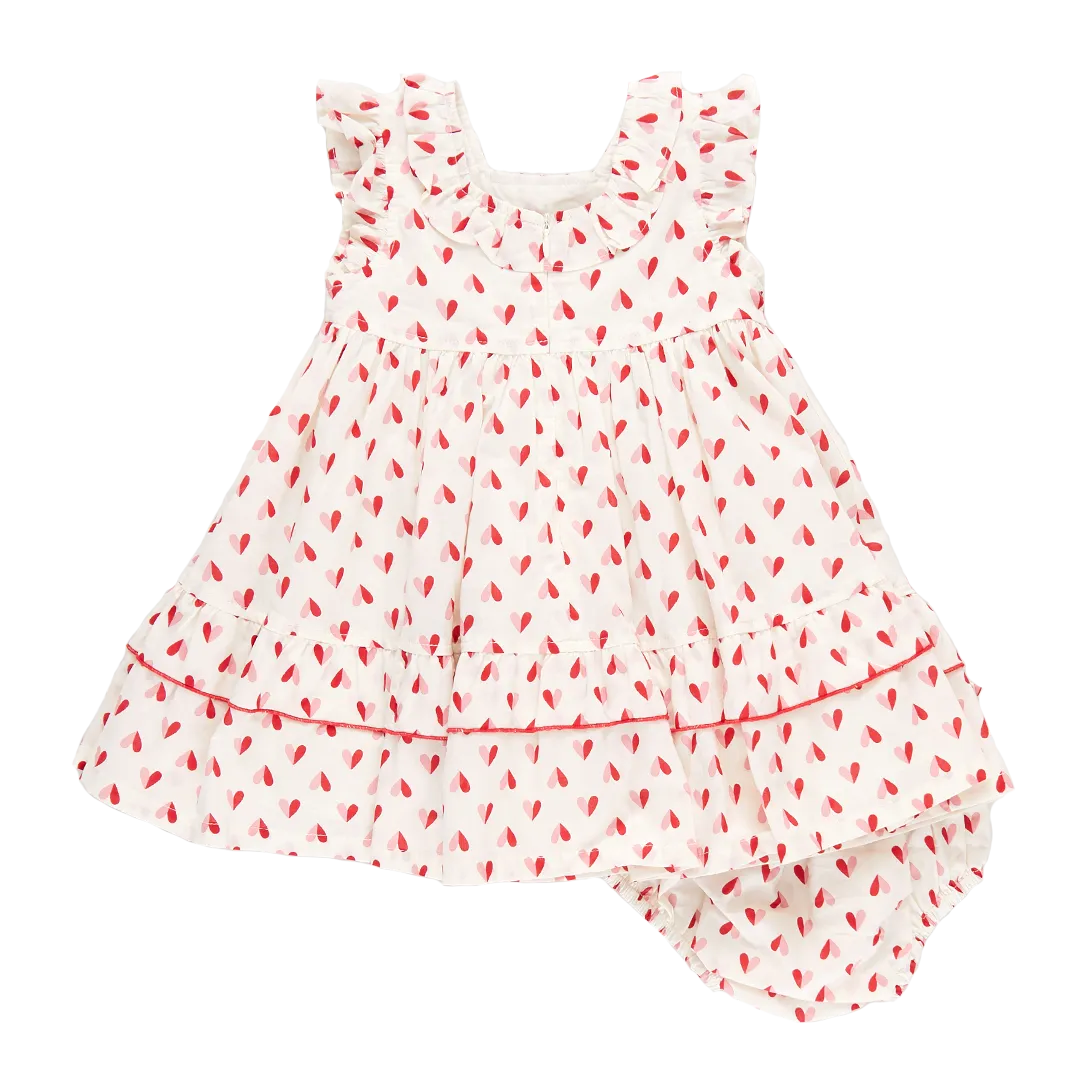 Pink Chicken Baby Girls Judith Dress Set - Paper Hearts