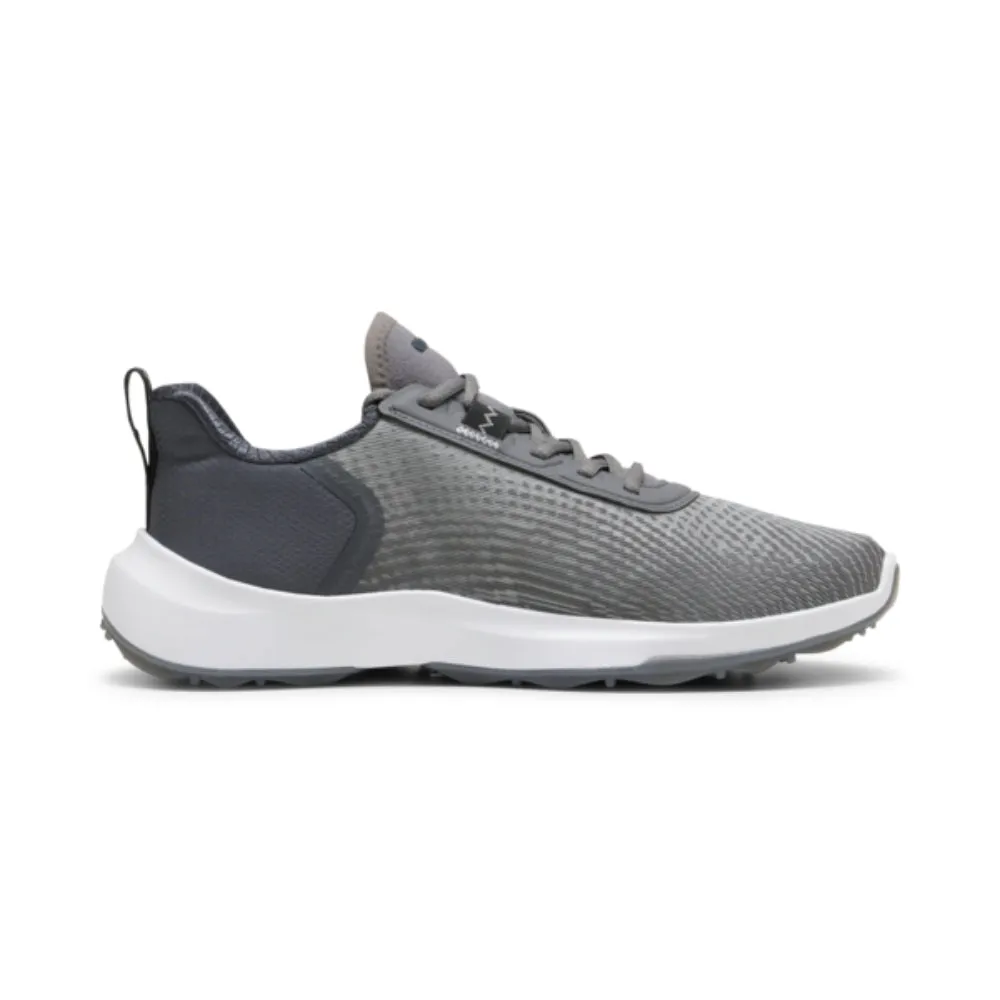 Puma Men's FUSION CRUSH SPORT Spikeless Golf Shoes - Slate Sky/Strong Gray