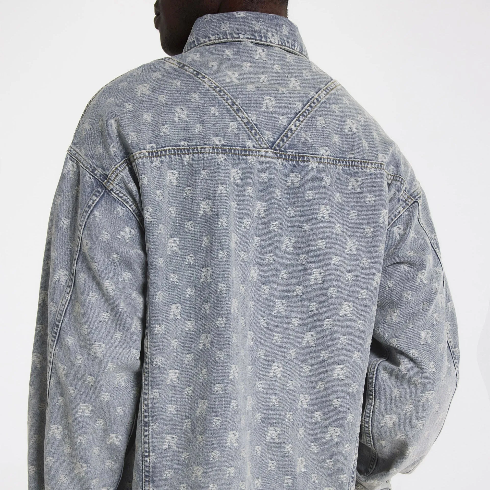 Represent R4 Monogram Denim Jacket