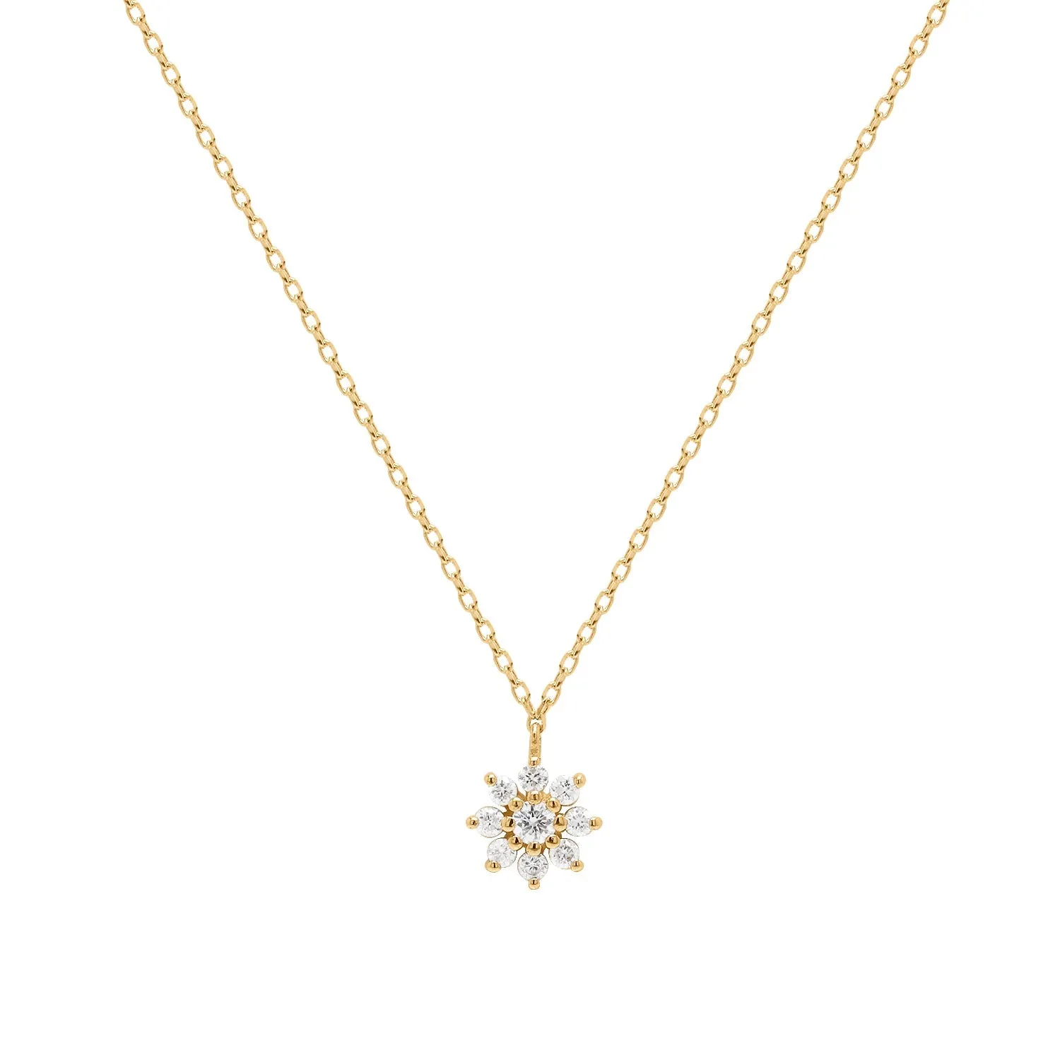 RION x Buddha Jewelry Mirabel Necklace - Genuine Diamond