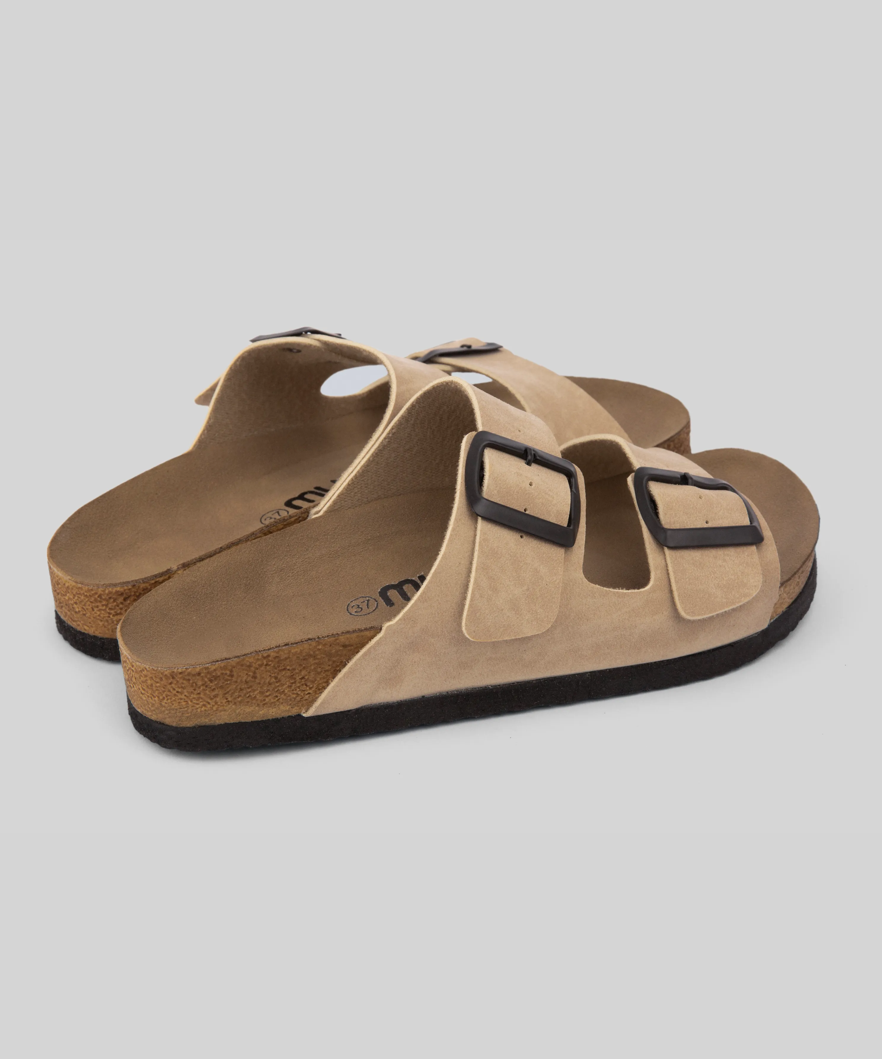 Sandalias Correa Crema