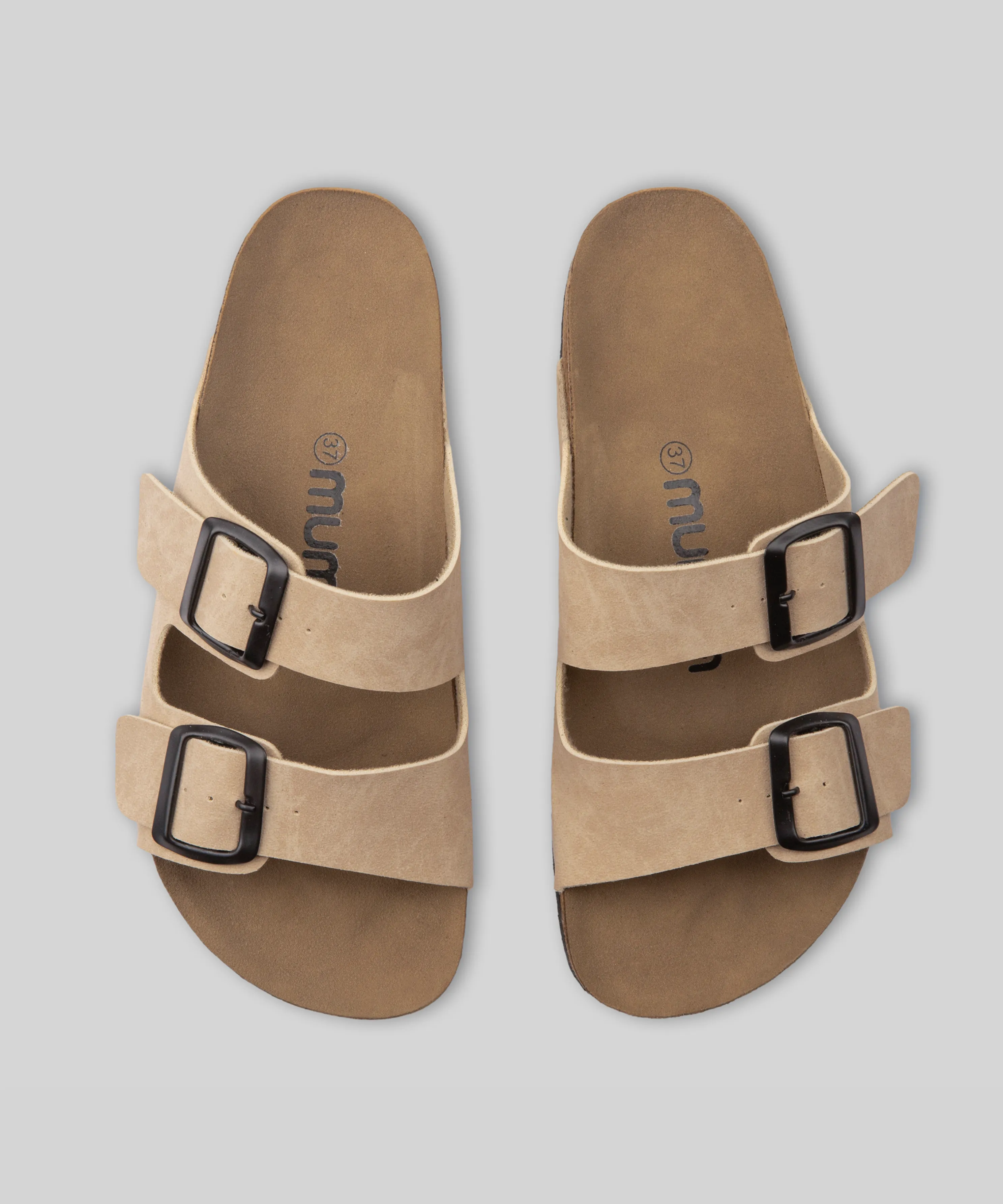 Sandalias Correa Crema