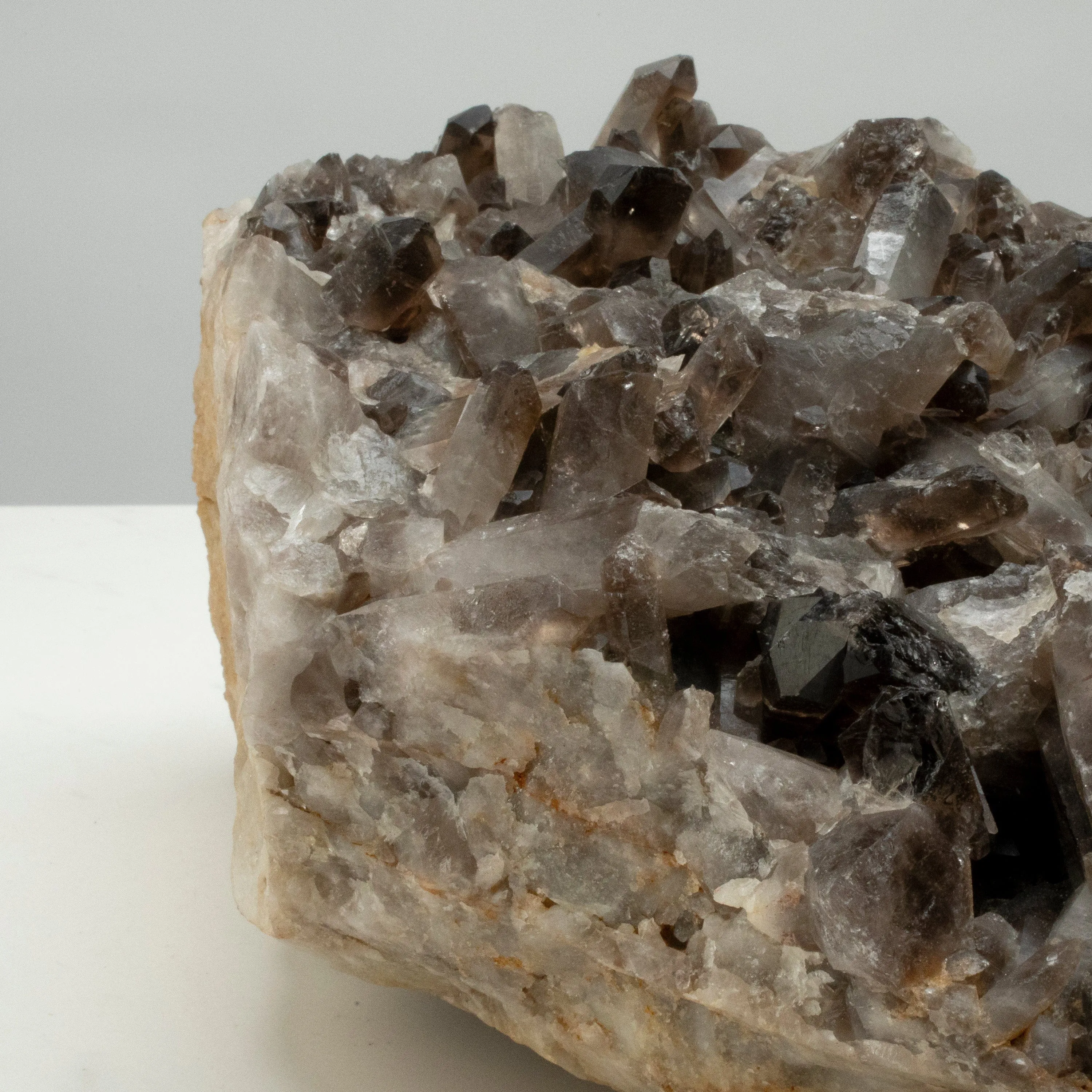 Smoky Quartz Cluster from Brazil - 15 / 32 lbs