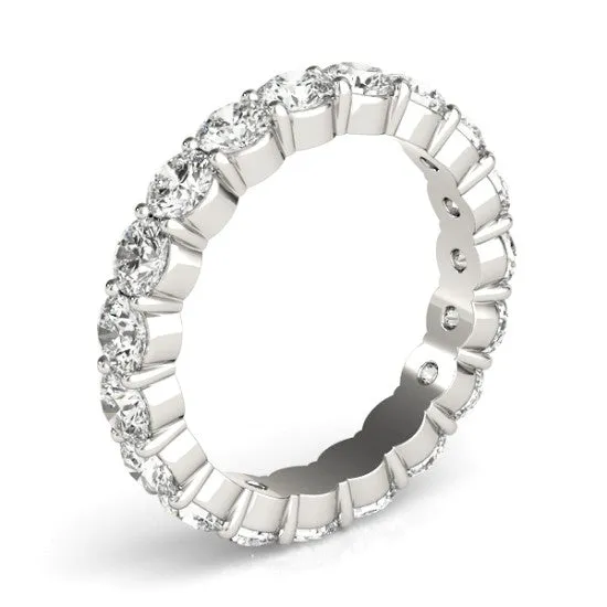 SPLENDOR 5.7 Carat Diamond Eternity Band in 14K/ 18K/ Platinum  GIA Graded  40 pointer G Color SI1 Clarity By Mike Nekta SIZE 5 to 6.5