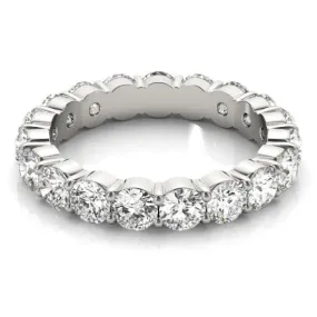 SPLENDOR 6 Carat Diamond Eternity Band in 14K/ 18K/ Platinum  GIA Graded  40 pointer G Color SI1 Clarity By Mike Nekta SIZE 7 to 9