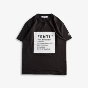 SQUARE LOGO TEE 'BLACK'