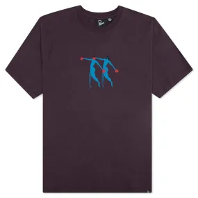 Step Sequence T-Shirt - Aubergine