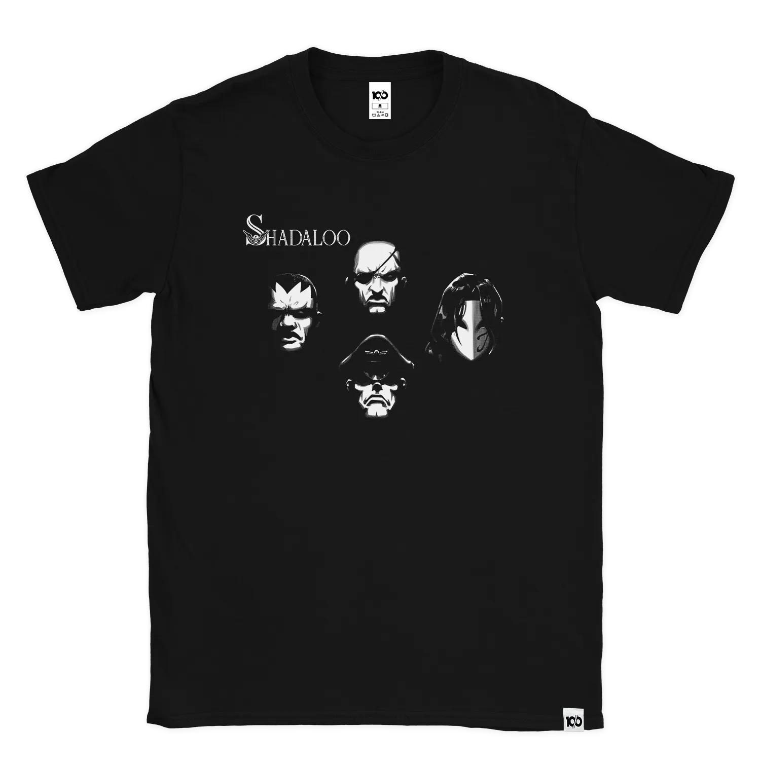 STREET FIGHTER - 'Four Kings' T-Shirt - Black