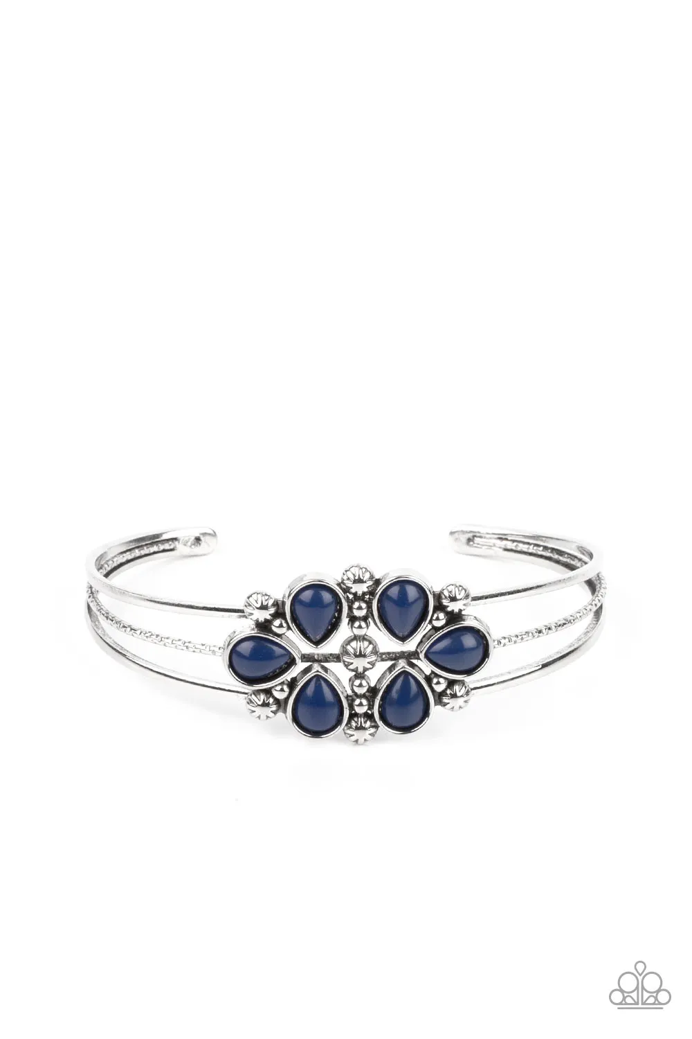 Taj Mahal Meadow - Blue - Paparazzi Bracelet