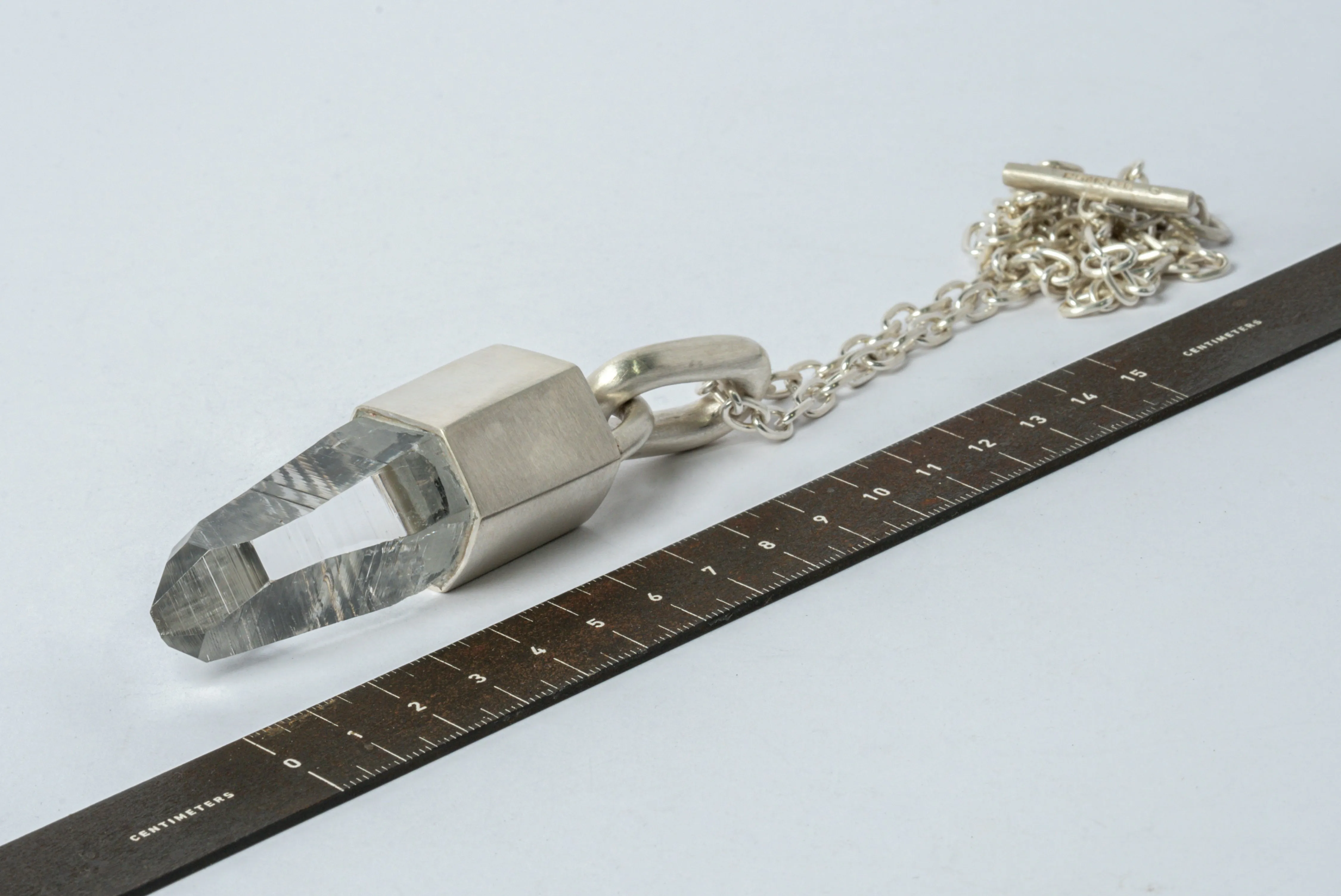 Talisman Necklace (Linked, Lemurian Quartz, MA LEM)