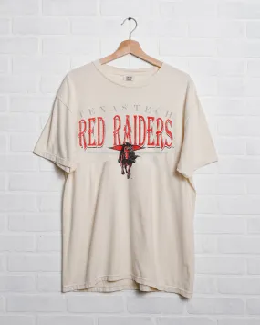 Texas Tech 80s Ivory Tee