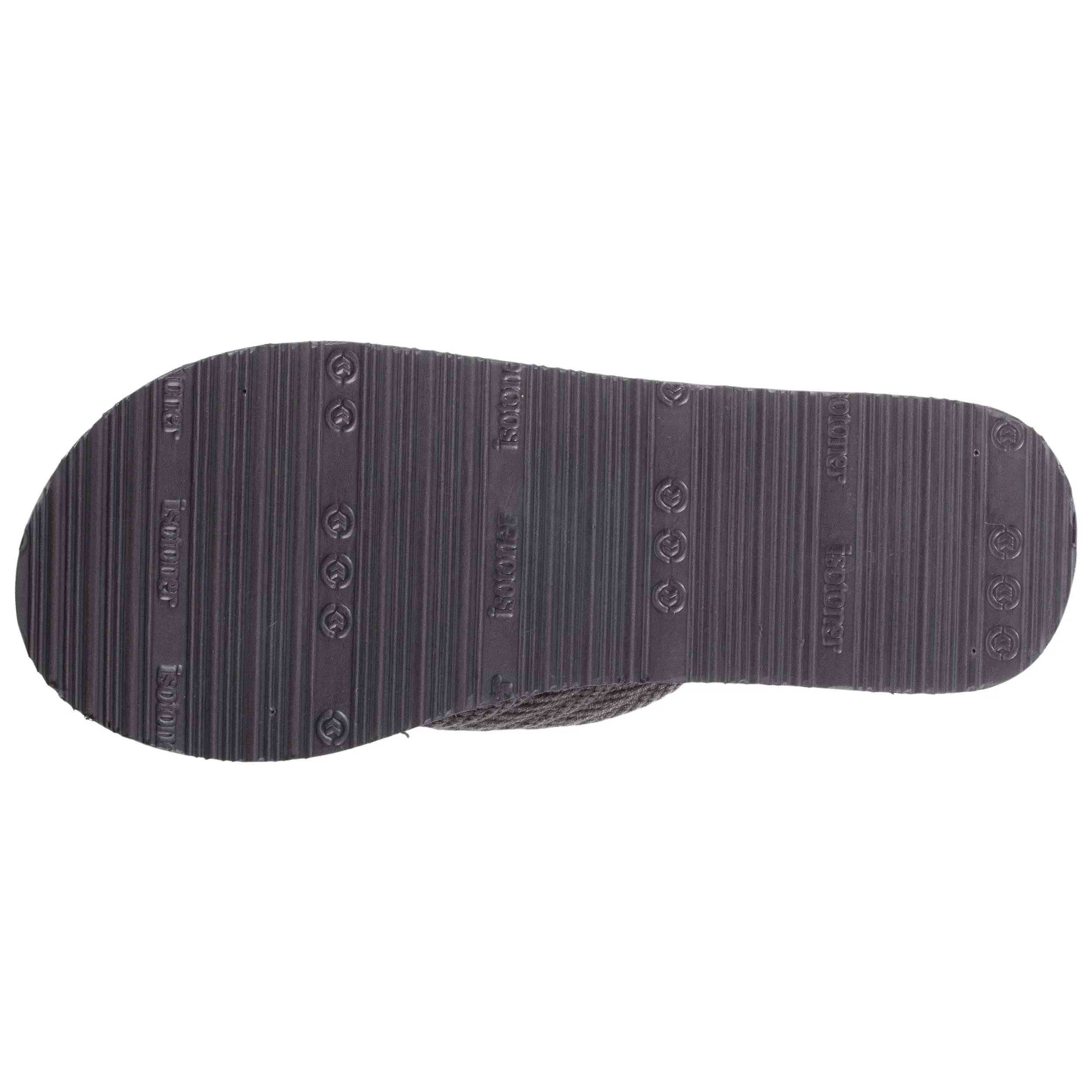 Tongs Homme tige corde Gris