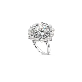 Top Grade Freshwater Pearl Ring WR00225 | CELESTE