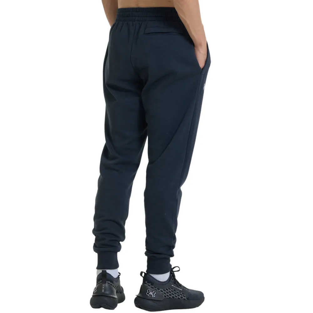 'Under Armour' Men's UA Rival Fleece Joggers - Black / White