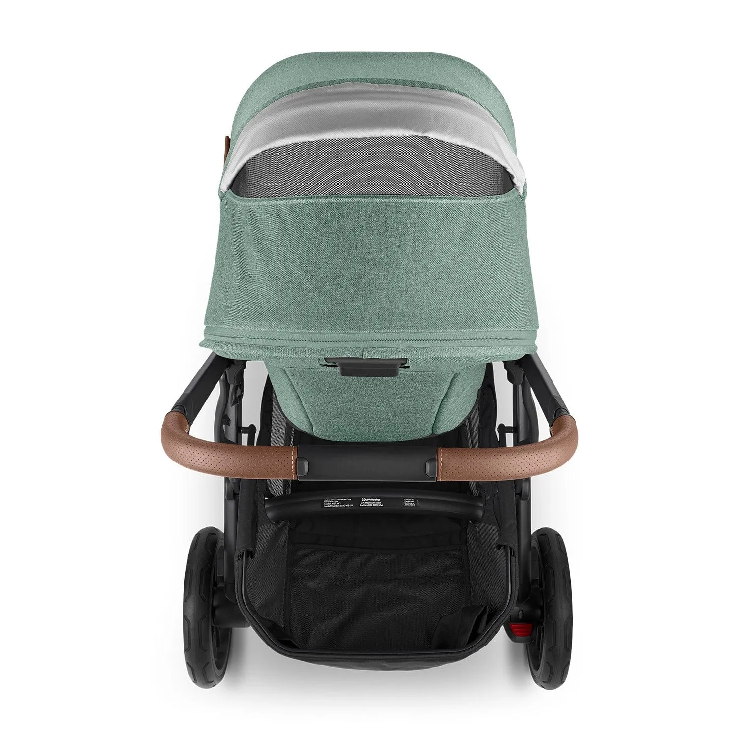 UPPAbaby Vista V2 with Pebble 360 Car Seat and Base - Gwen / Essential Black