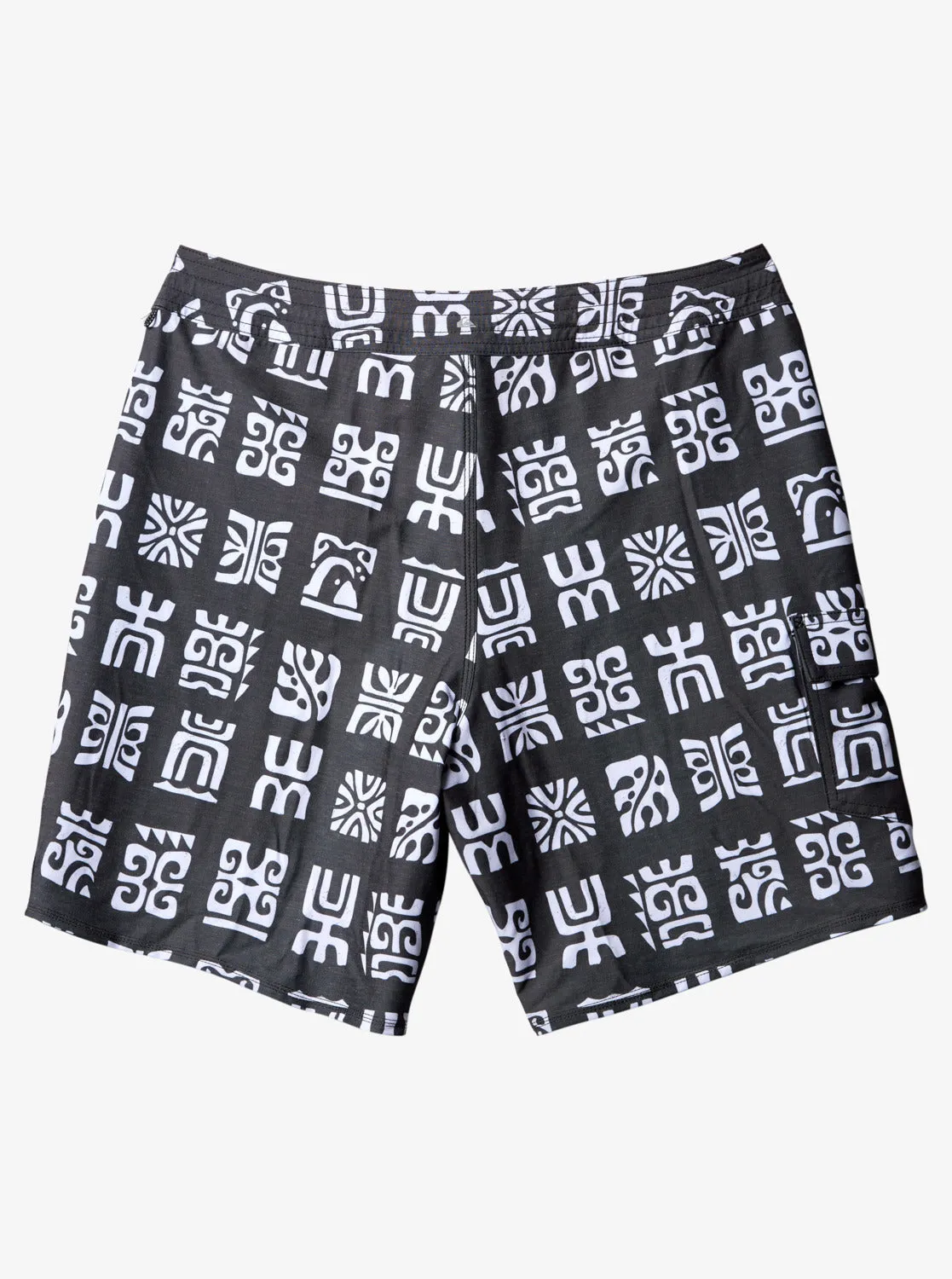 Waterman Channel Paddle 20 Boardshorts - Black Channel Paddle Bs