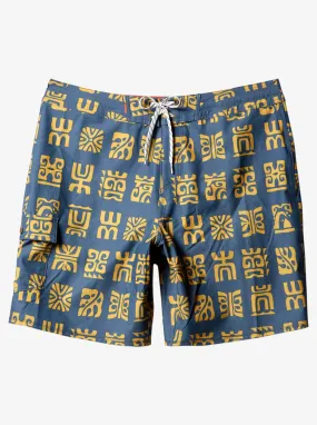 Waterman Channel Paddle 20 Boardshorts - Ensign Blue Channel Paddle Bs