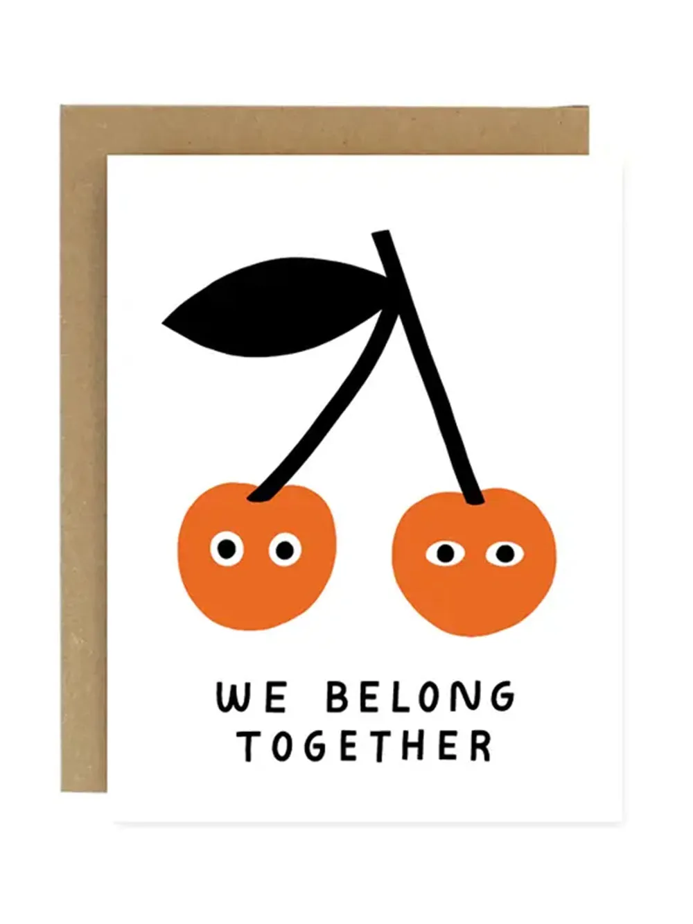 We Belong Together Cherries Card