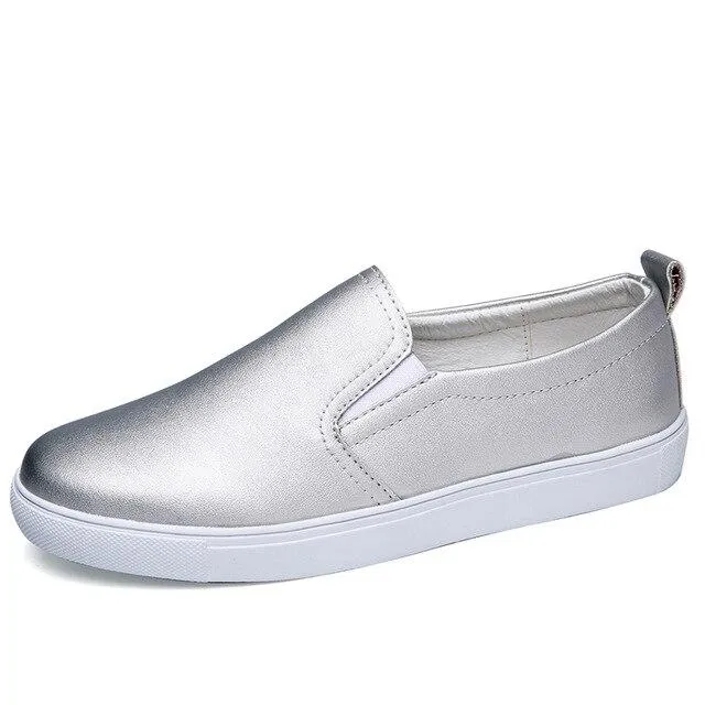 Women Spring Leather Shoes