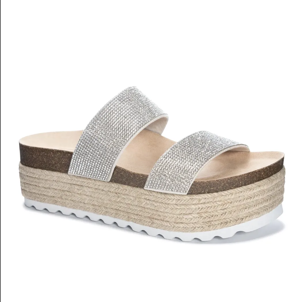 X Dirty Laundry  Preach Sandal in Natural