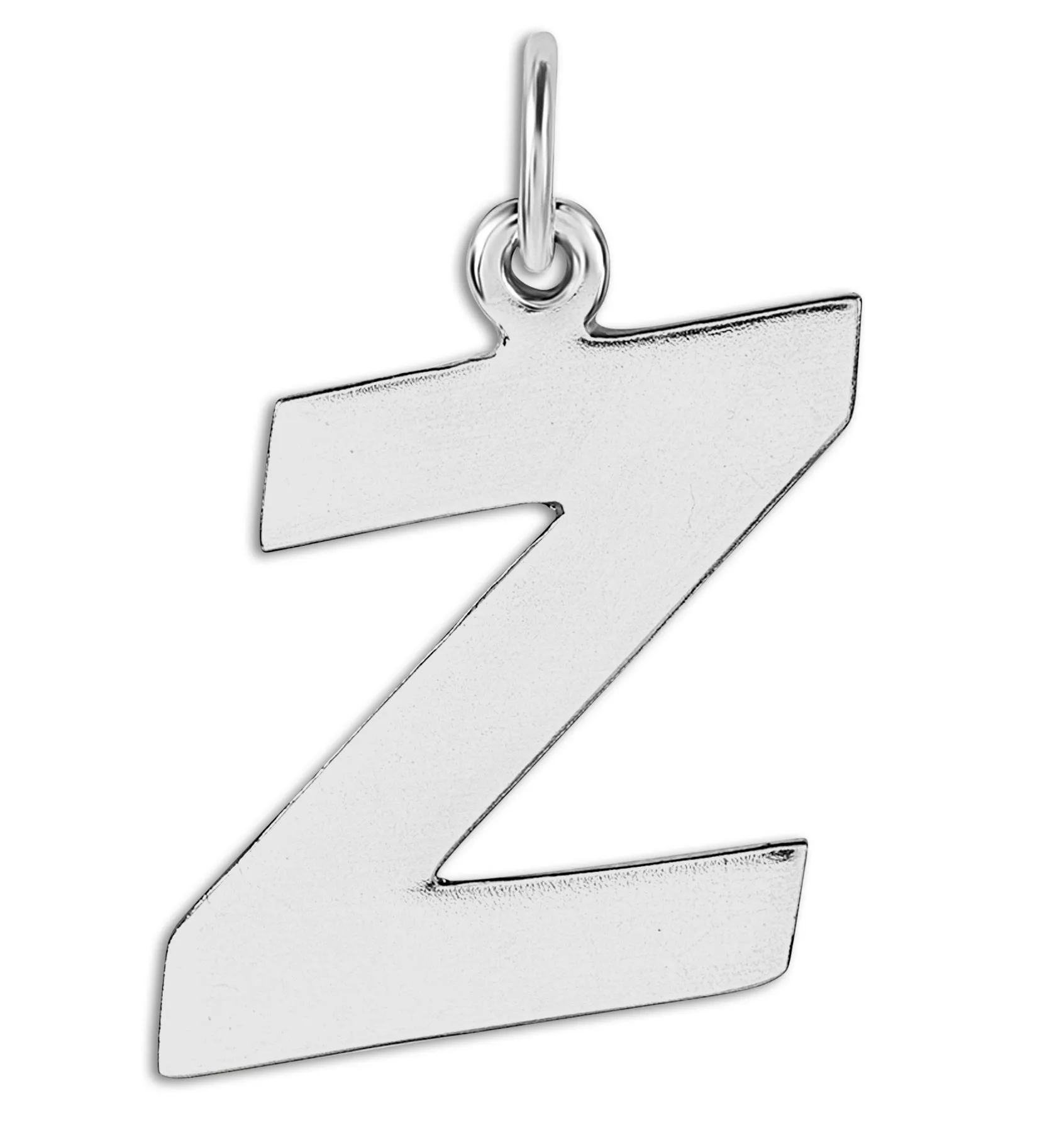 Z Cutout Letter Charm